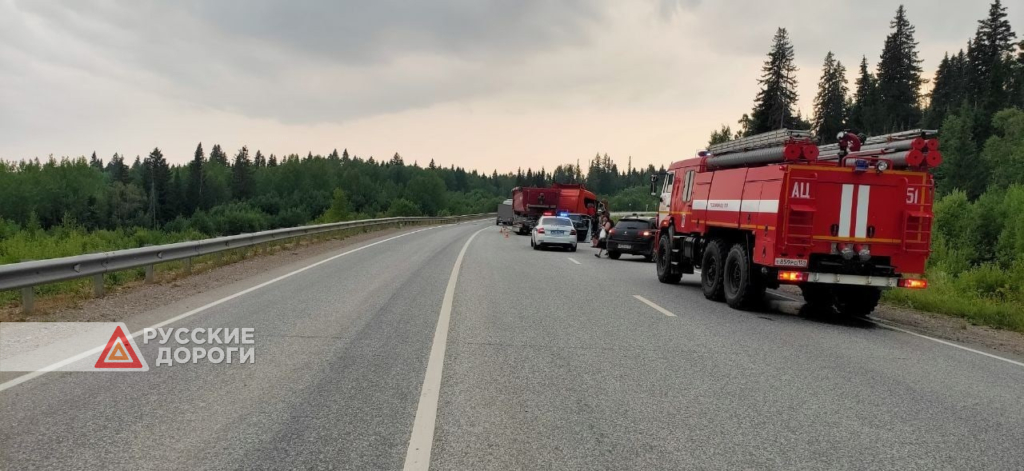 Четверо погибли на трассе в Пермском крае