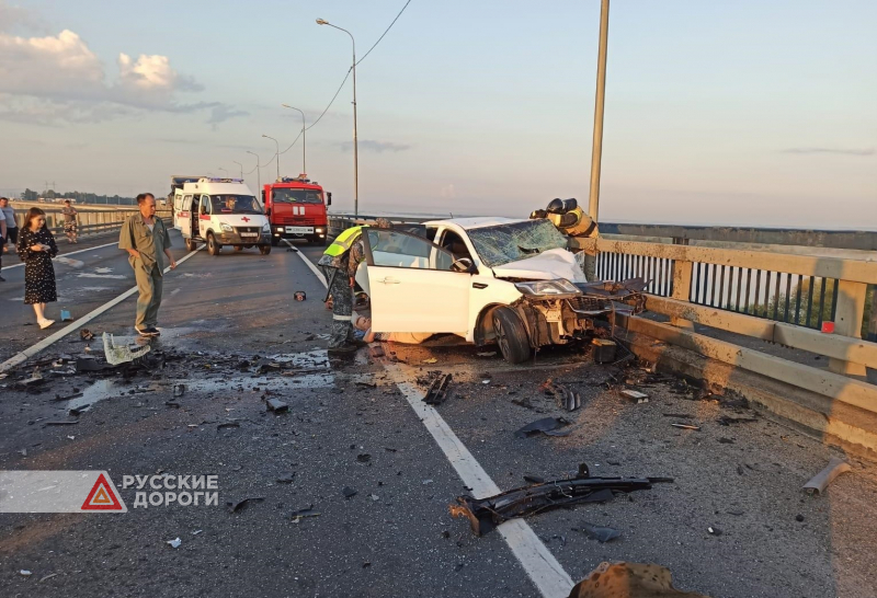 Два человека погибли на мосту через Суру в Чувашии