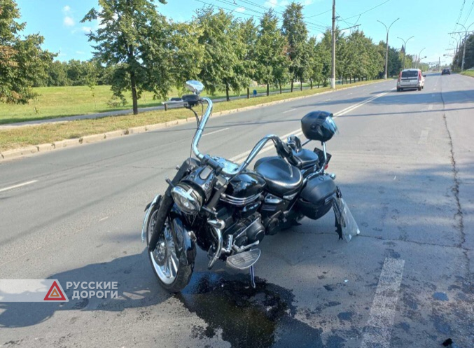 Мотоциклист и ребенок пострадали в ДТП в Тольятти