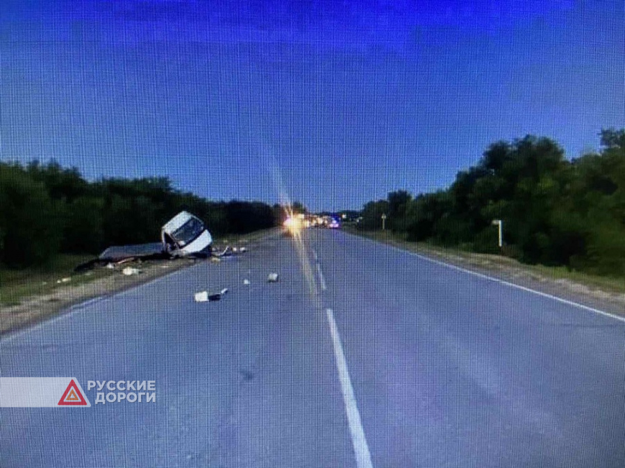 Водитель «десятки» разбился на трассе Самара &#8212; Волгоград