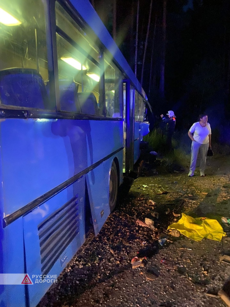Три человека погибли в ДТП с автобусом под Владимиром