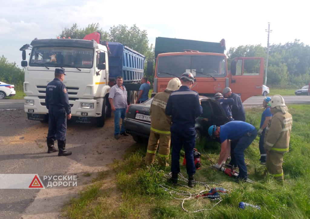 Двое мужчин разбились в Курской области
