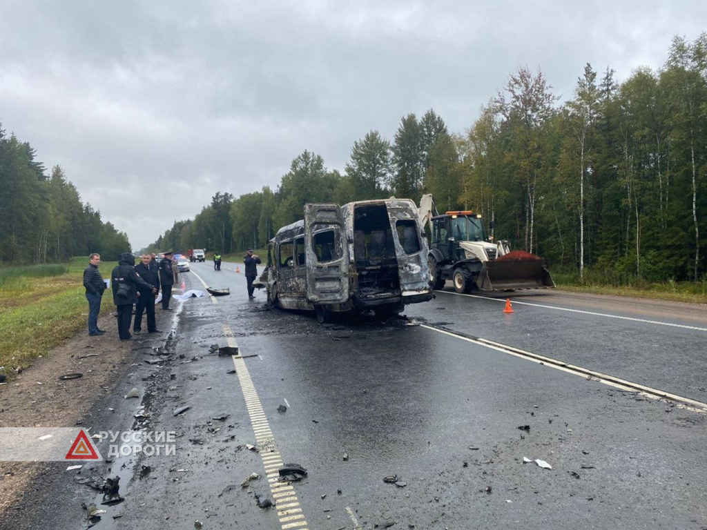 Двое погибли и 12 пострадали в ДТП в Псковской области