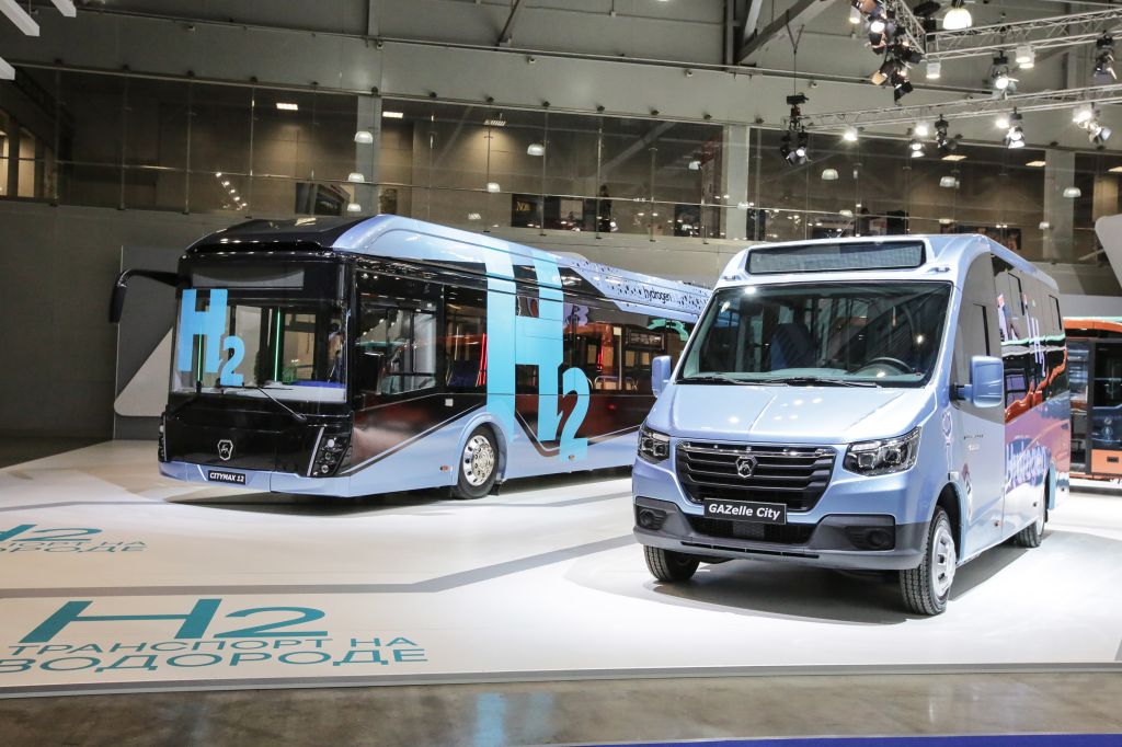 ГАЗ будет выпускать грузовики и автобусы на водородном топливе