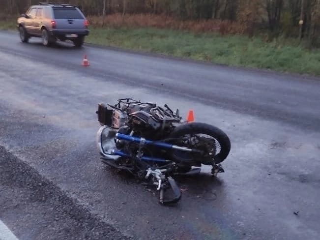 Два мотоциклиста разбились на трассе Вологда — Новая Ладога