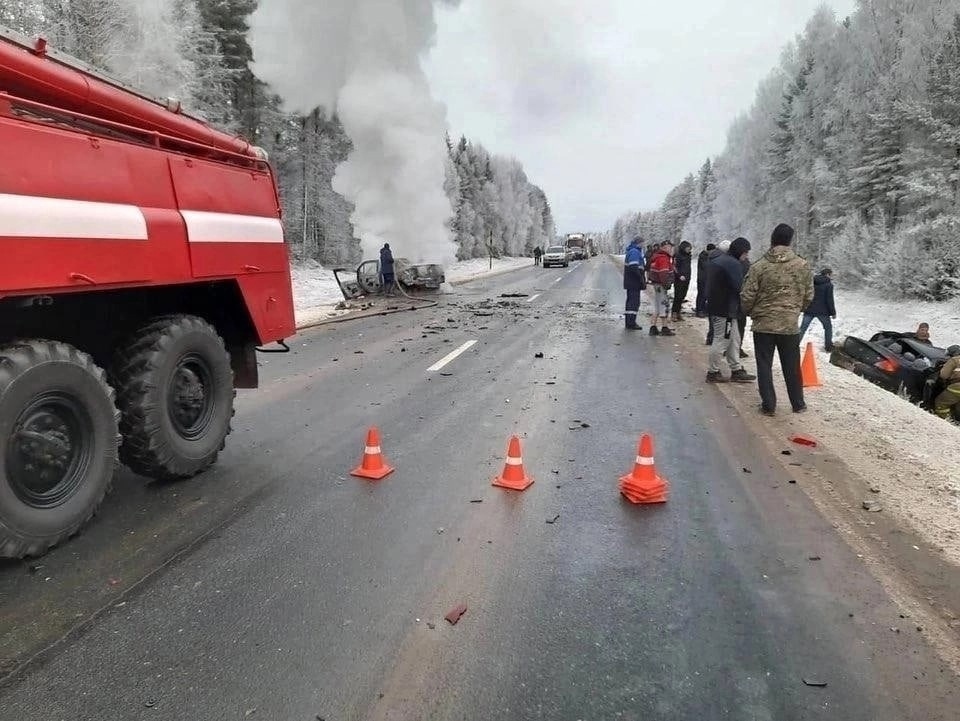 Пожилые супруги погибли в ДТП на трассе М-8