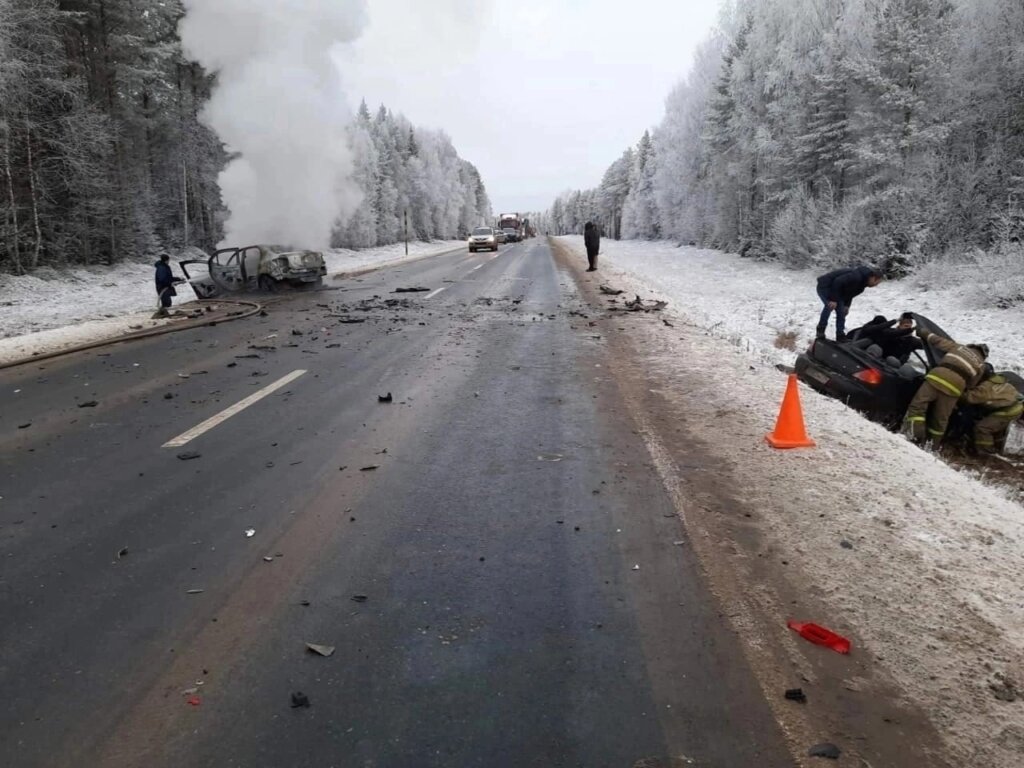 Пожилые супруги погибли в ДТП на трассе М-8
