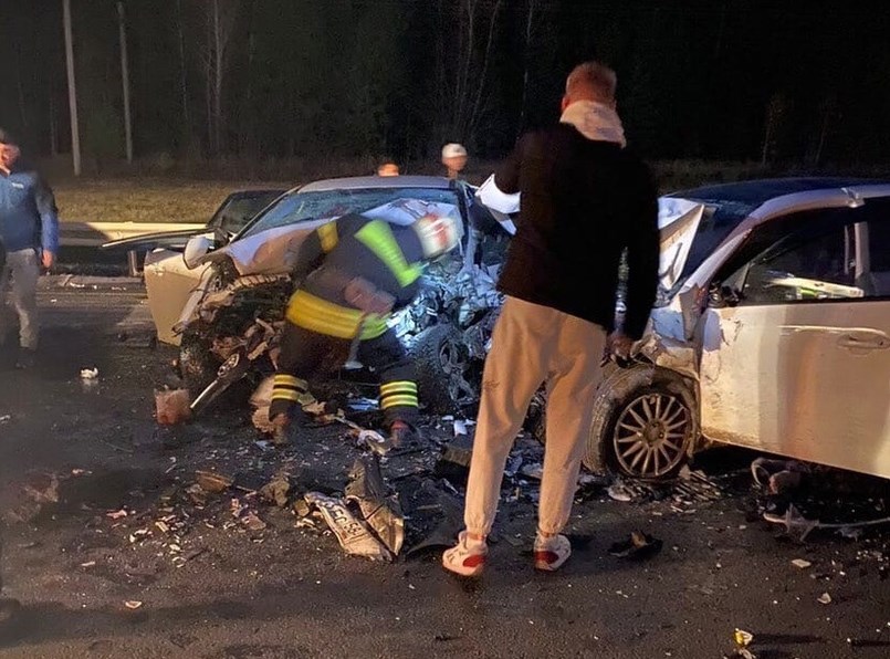 Водитель и пассажир Kia погибли в массовом ДТП в Пензенской области