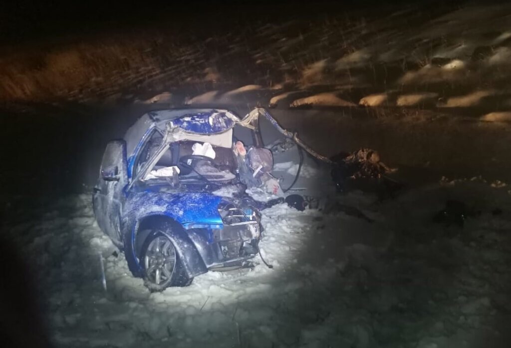 Семья с ребенком разбилась в ДТП под Курганом