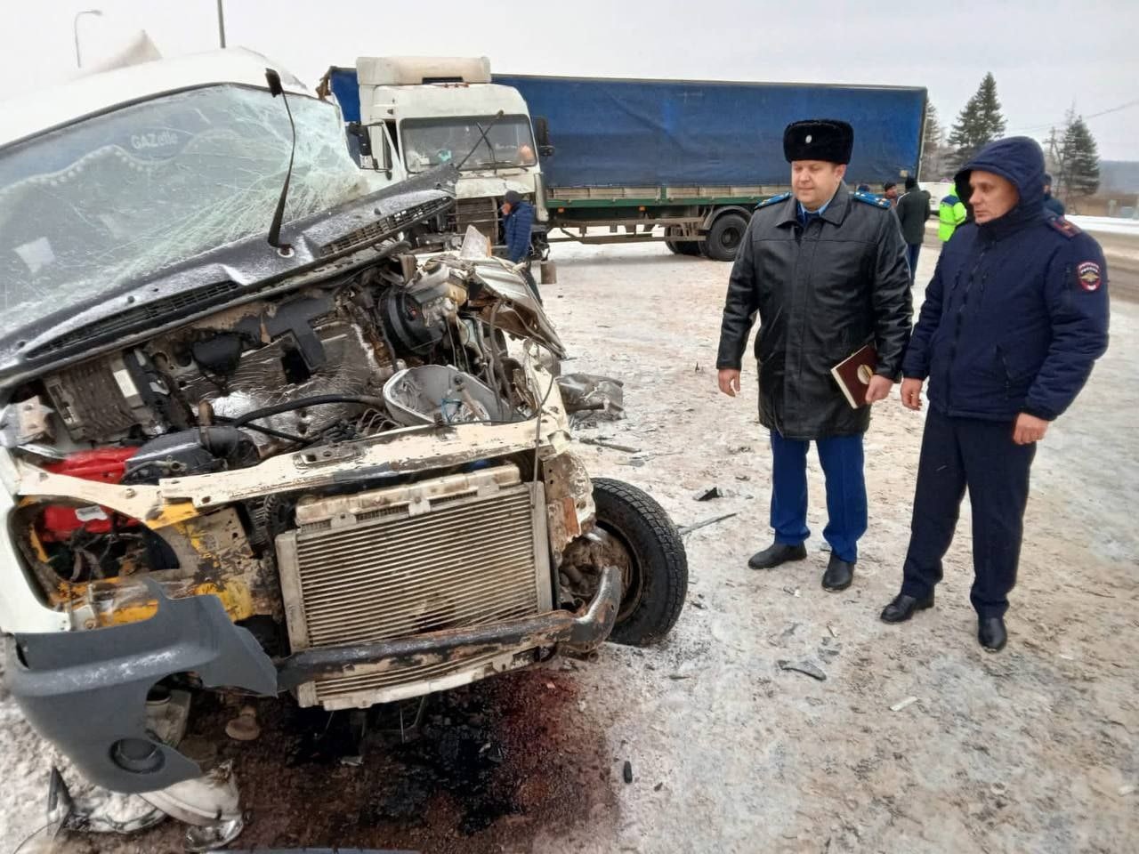 Авария с участием газели