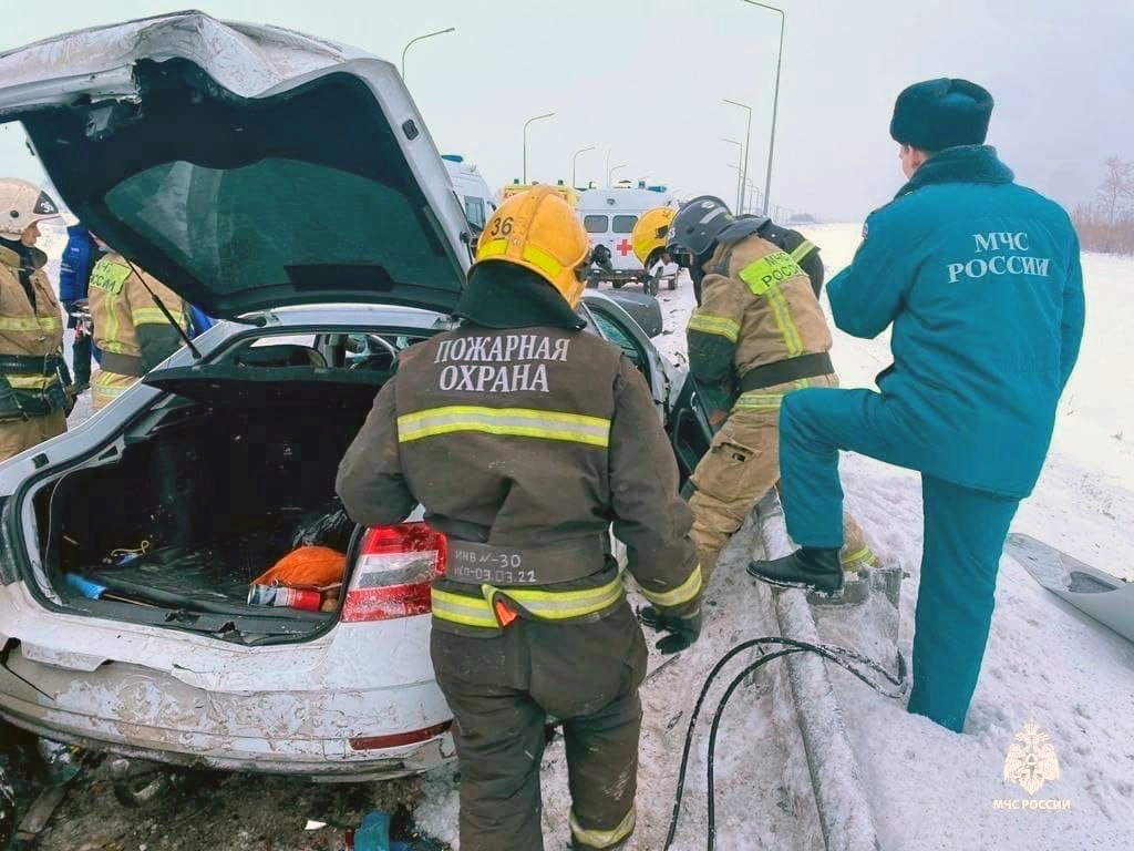 Двое погибли в массовом ДТП на трассе Уфа &#8212; Оренбург в Башкирии