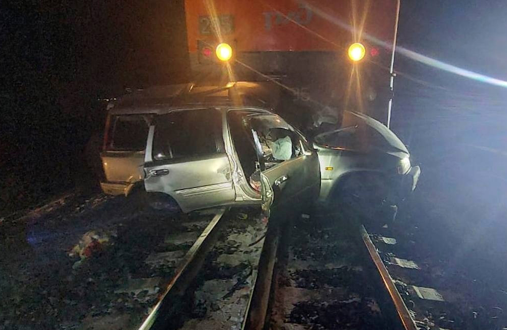 В аварии с поездом в Забайкалье погибла семья с двумя детьми