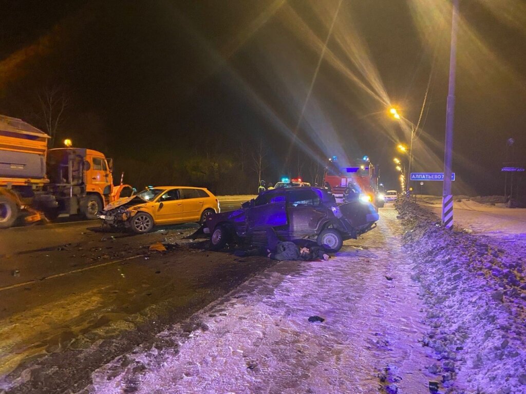 Отец и дочь разбились в ДТП в Подмосковье