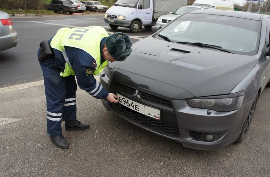 Штраф за потерю номера автомобиля