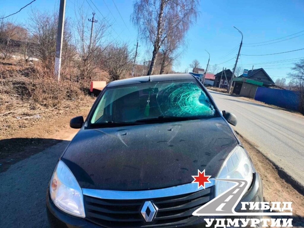 В Воткинске ребенок перебегал дорогу в неположенном месте и попал под машину