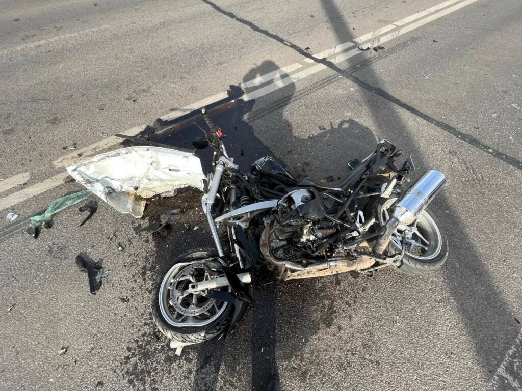 ДТП на Рассказовском шоссе в Тамбове: водитель автомобиля и мотоциклист тяжело пострадали