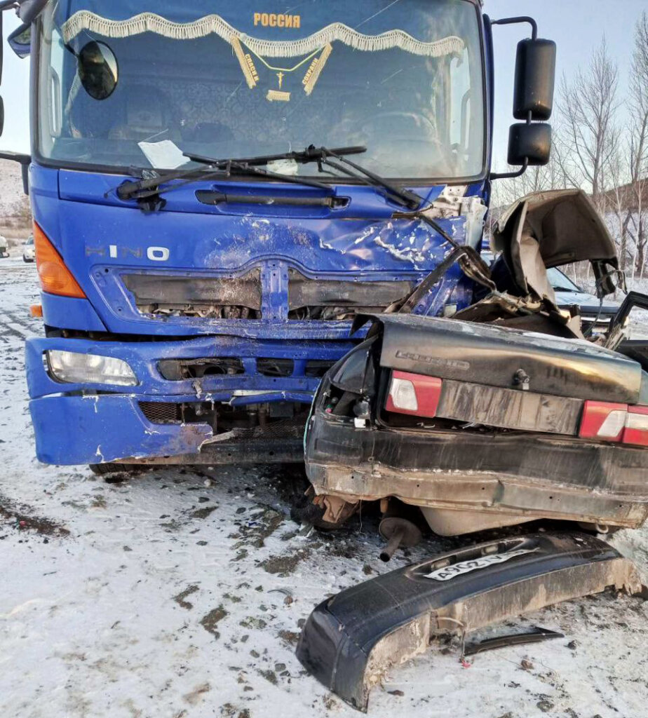 Утренняя авария в Оренбургской области унесла две жизни