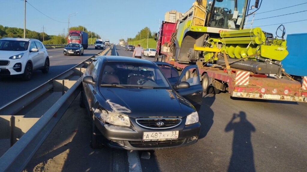 Авария во Владимире: оба автомобиля перестраивались