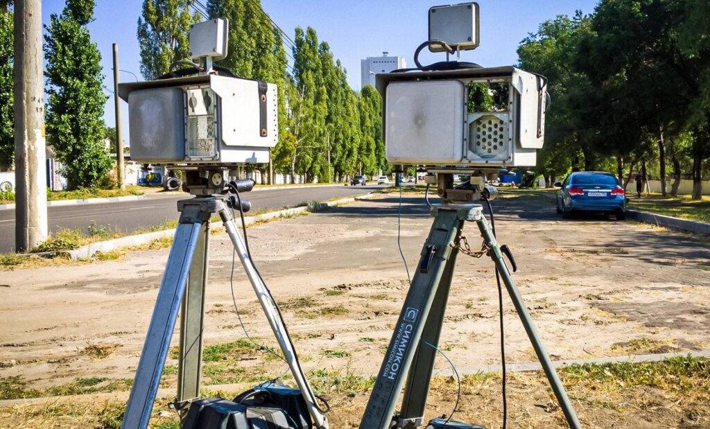 В России увеличилось количество дорожных камер