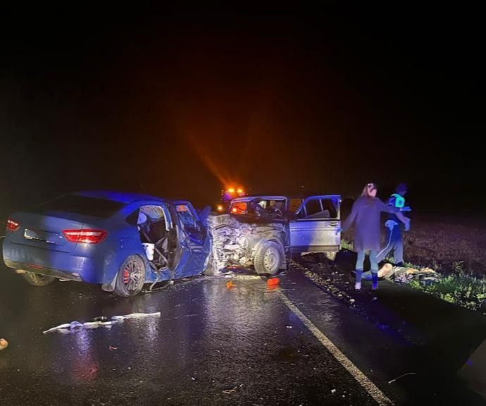 Лобовое столкновение в Саратовской области: погибли оба водителя
