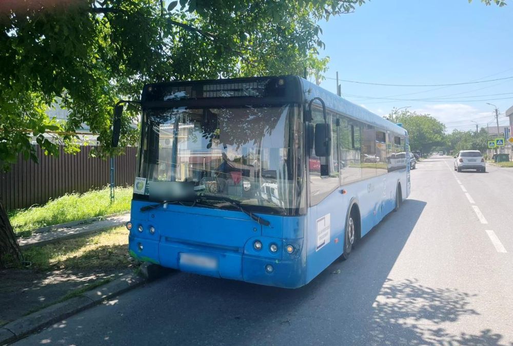 В Нальчике пенсионерка выпала из автобуса и получила тяжелые травмы. Видео инцидента