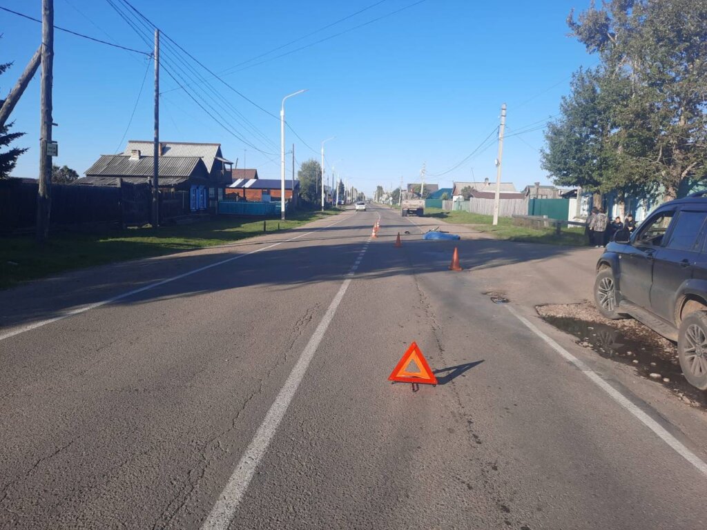 В Иркутской области 60-летний водитель сбил велосипедиста