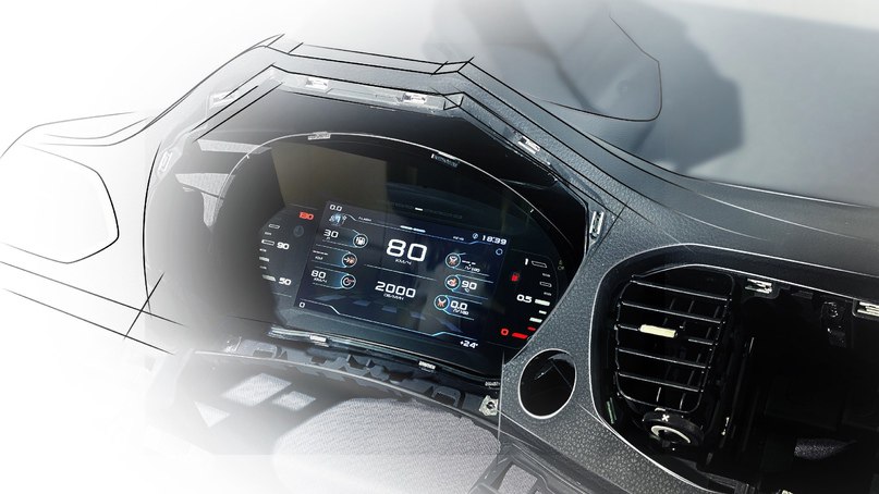 Для Lada Vesta NG изготовят новый руль и новую приборную панель