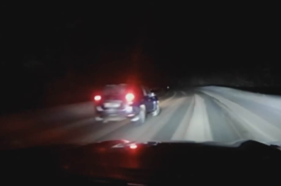 Момент смертельного ДТП в Удмуртии: водитель «Дастера» совершил неудачный обгон