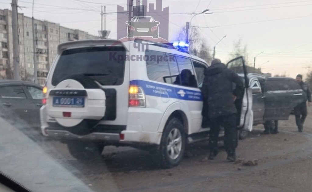 Ребенок пострадал в ДТП с машиной ДПС в Красноярске