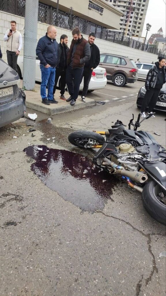 Мотоциклист погиб в результате ДТП в Краснодаре