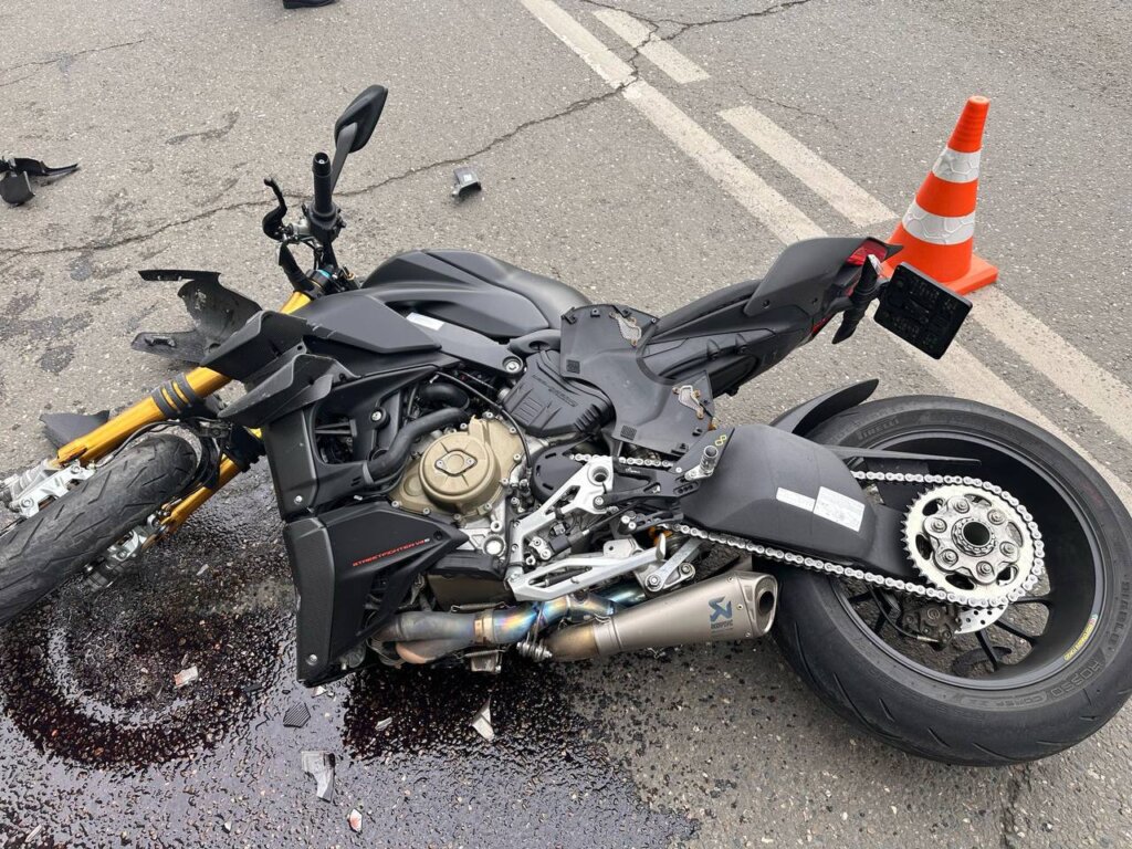 Мотоциклист погиб в результате ДТП в Краснодаре