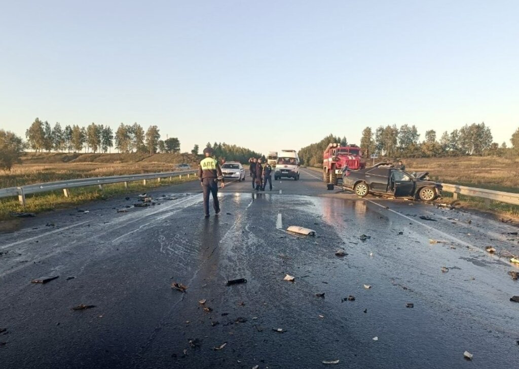 Видеорегистратор запечатлел последние секунды жизни женщины на трассе &#171;Вятка&#187; в Чувашии