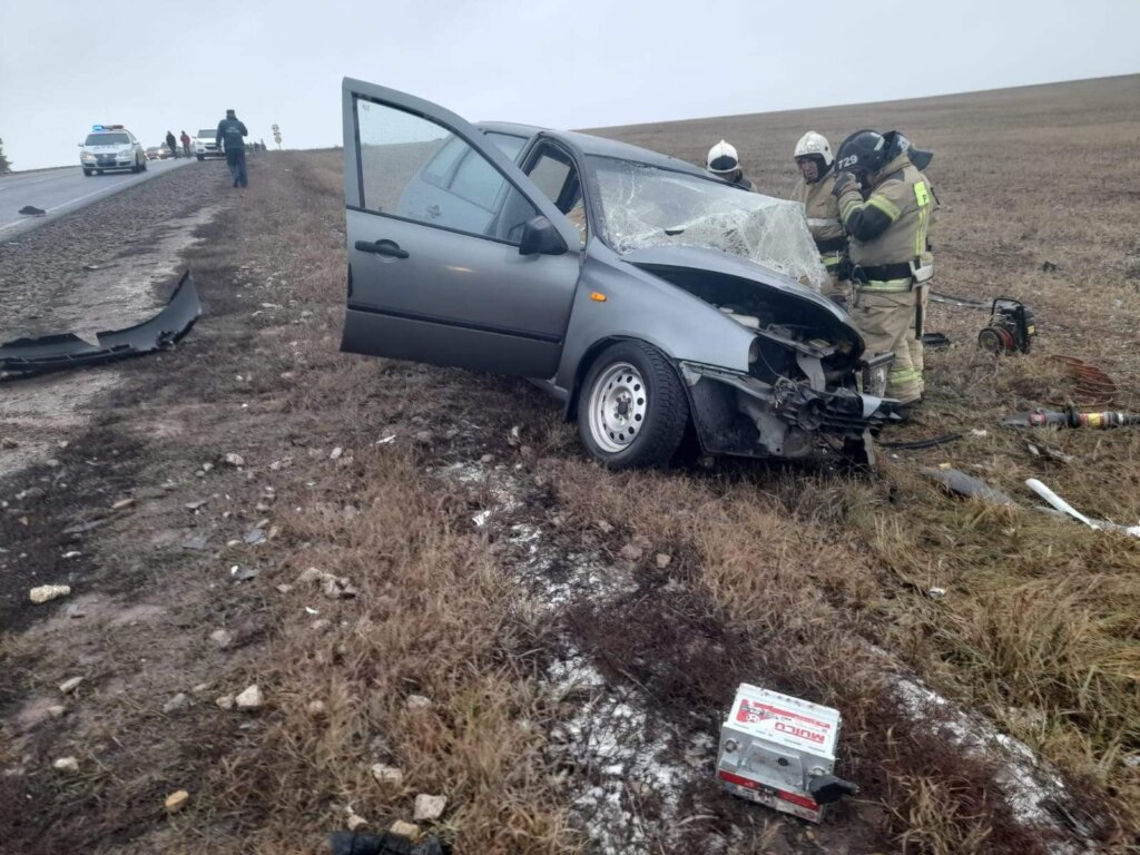 Видеорегистратор запечатлел момент смертельного ДТП в Марий Эл