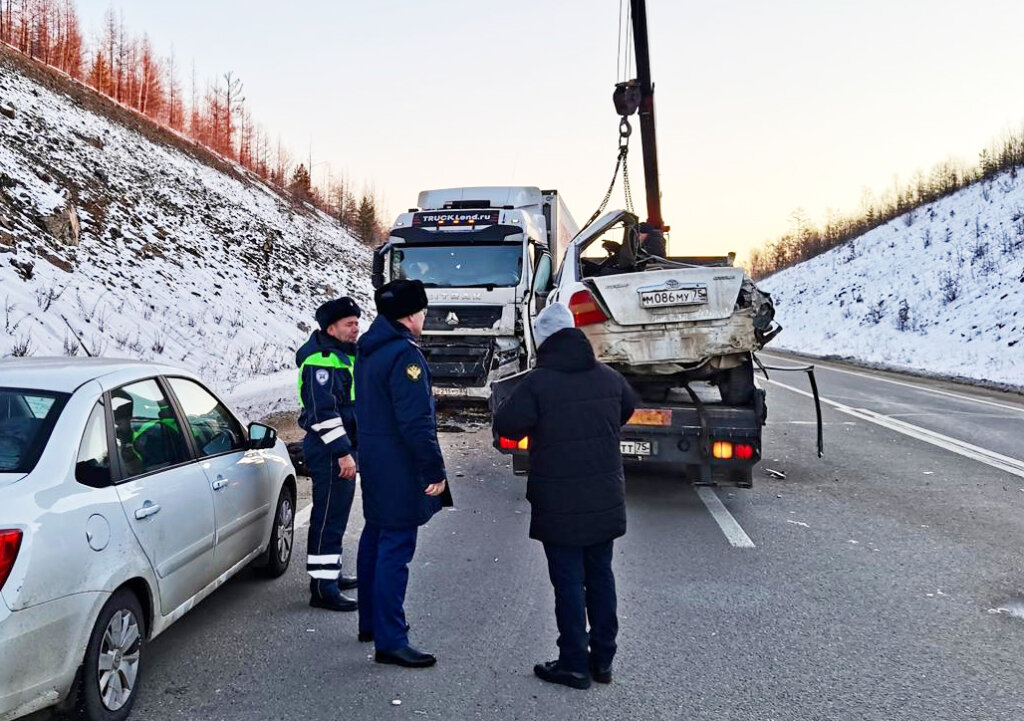 Четверо погибли в утреннем ДТП в Забайкалье