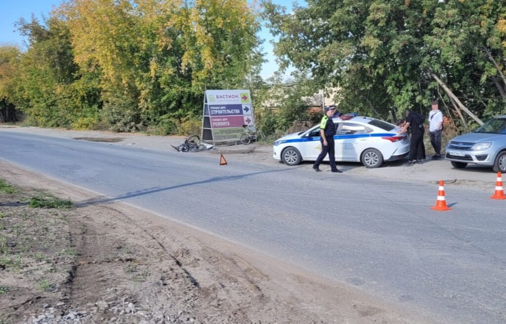 В Бердске 19-летний водитель «Тойоты» сбил велосипедиста