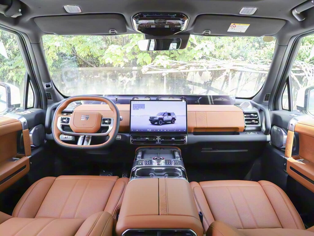 Jetour G700 &#8212; новый флагманский внедорожник из Китая, который умеет плавать