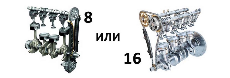 Какой двигатель Lada лучше: 8-клапанный или 16-клапанный?