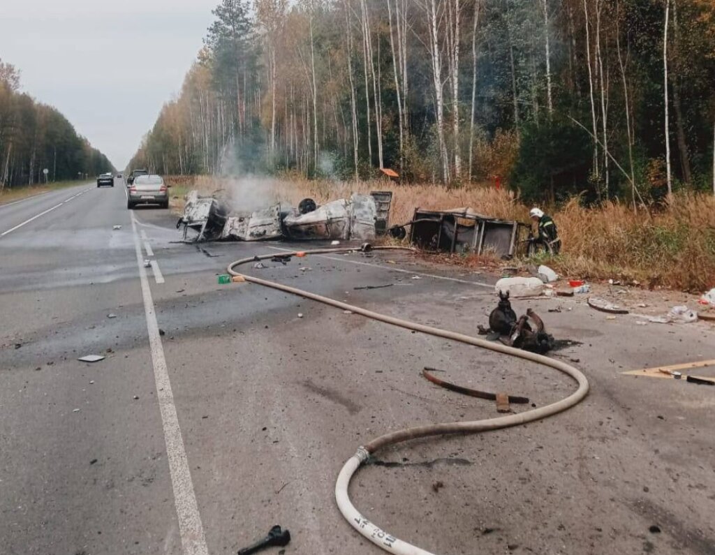 Огненное ДТП произошло на трассе &#171;Золотое кольцо&#187;: погибли 5 человек