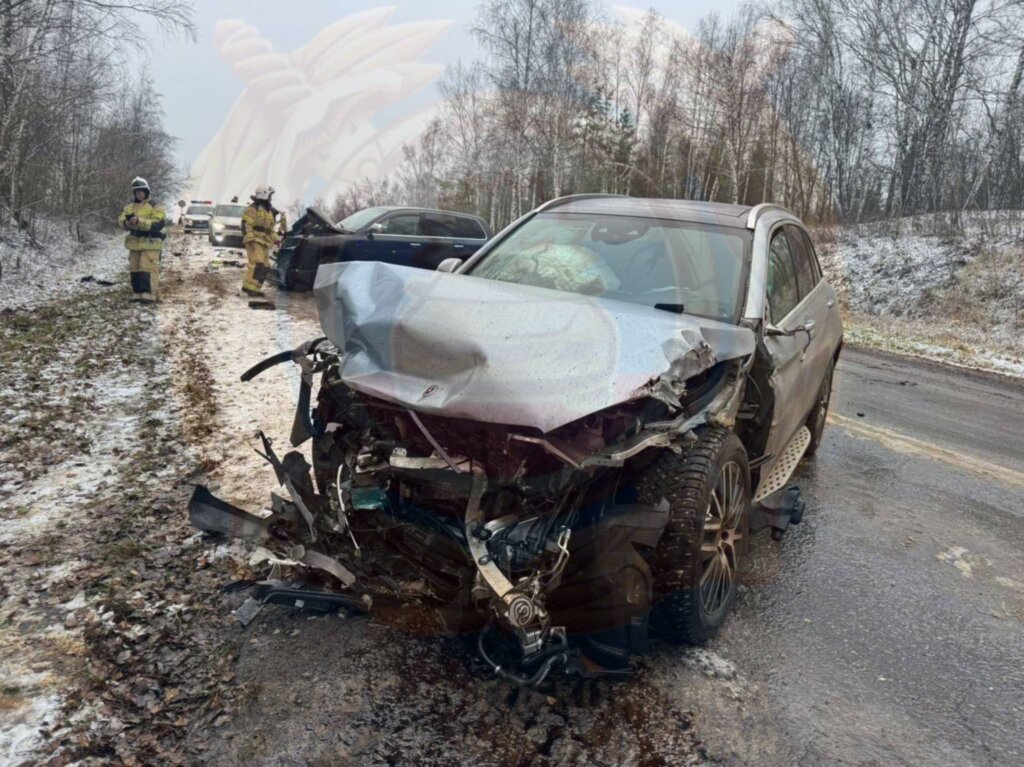 «Был сильный гололед»: массовое ДТП произошло на скользкой дороге в Татарстане