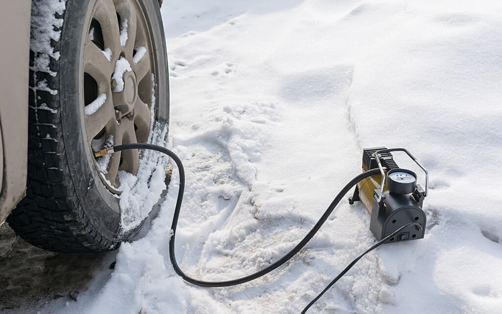 Идеальное давление в шинах зимой: каким оно должно быть?