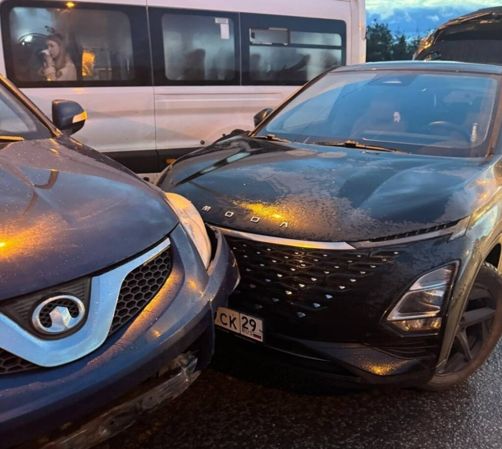 Массовое ДТП произошло на трассе М-8 «Холмогоры» под Архангельском