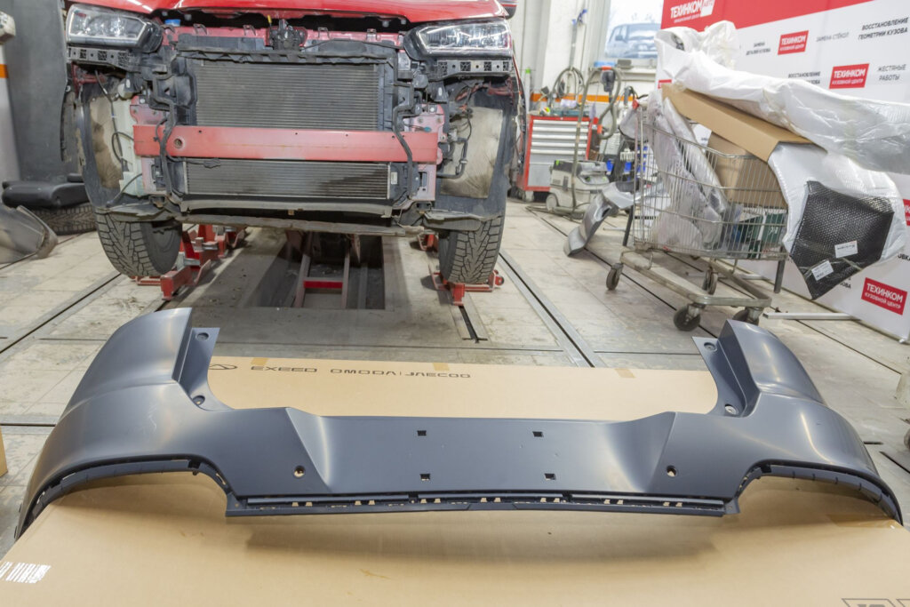 Кузовной ремонт Chery Tiggo 7 Pro: как небольшое ДТП может «влететь в копеечку»