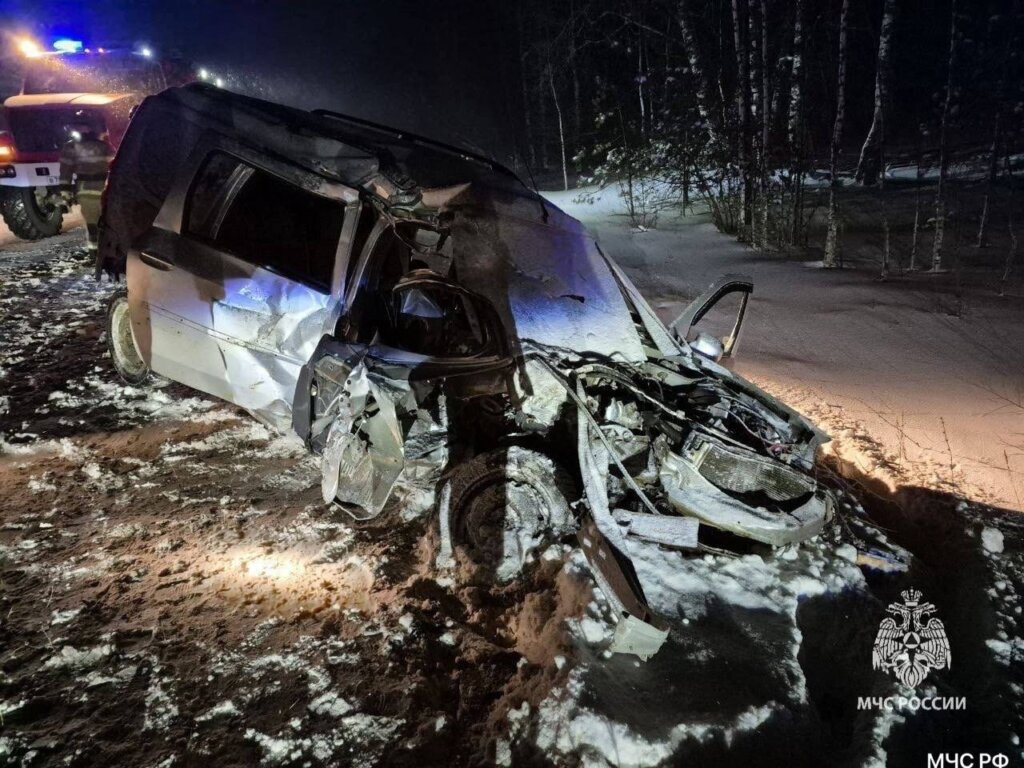 Lada Largus столкнулся с фурой на трассе в Удмуртии: погибла 11-летняя девочка