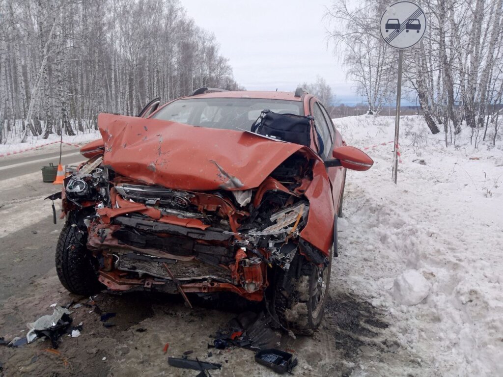 «Обгоняла в запрещённом месте»: Renault и Lifan столкнулись в Челябинской области