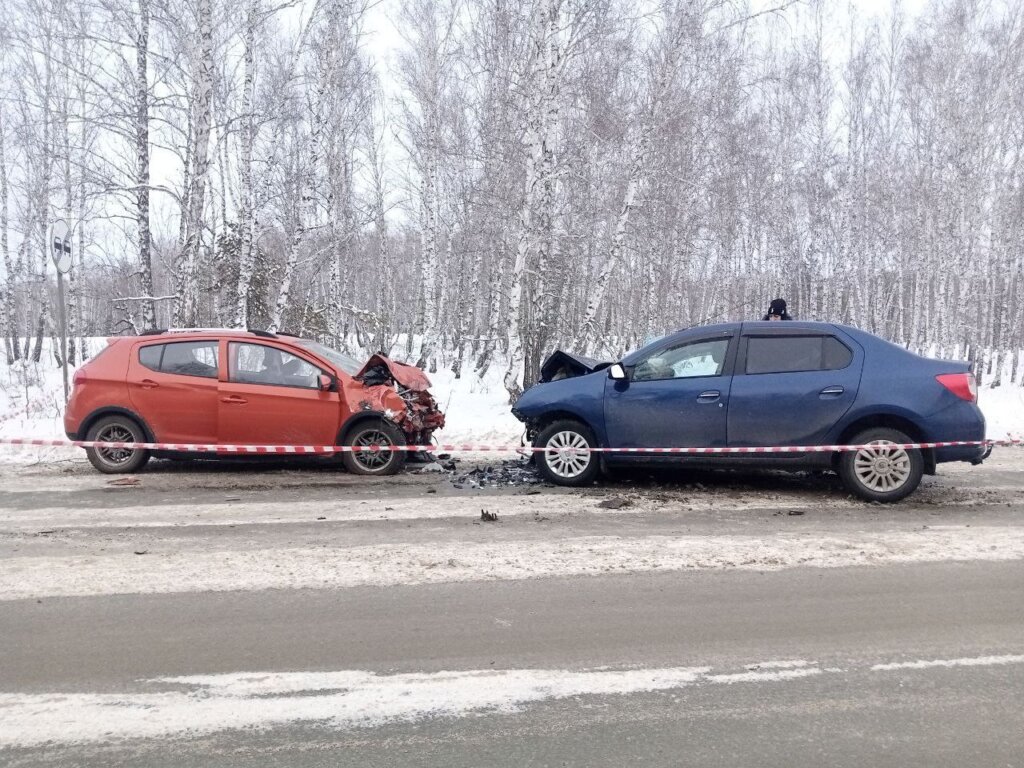 «Обгоняла в запрещённом месте»: Renault и Lifan столкнулись в Челябинской области