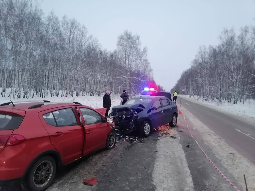 «Обгоняла в запрещённом месте»: Renault и Lifan столкнулись в Челябинской области