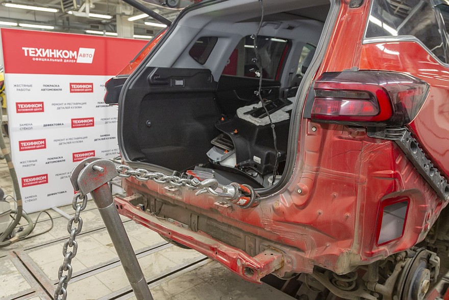 Кузовной ремонт Chery Tiggo 7 Pro: как небольшое ДТП может «влететь в копеечку»