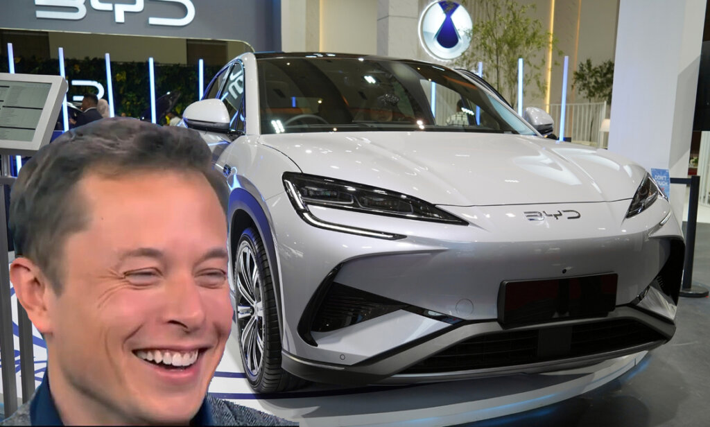«Зря смеялся»: BYD&nbsp;обошла Tesla Илона Маска по продажам электромобилей в мире