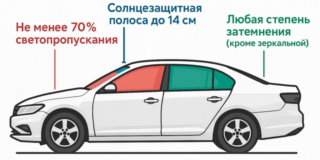 Как затонировать&nbsp;автомобиль, чтобы не получить штраф и не лишиться прав