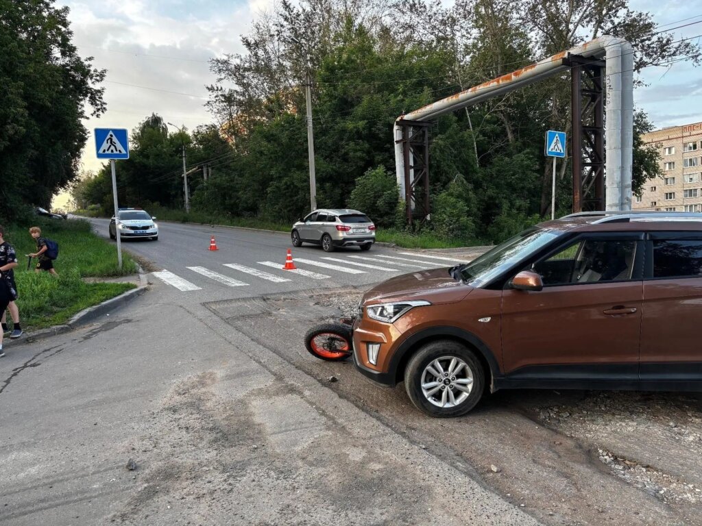 В Удмуртии пьяный водитель электровелосипеда сбил женщину на пешеходном переходе